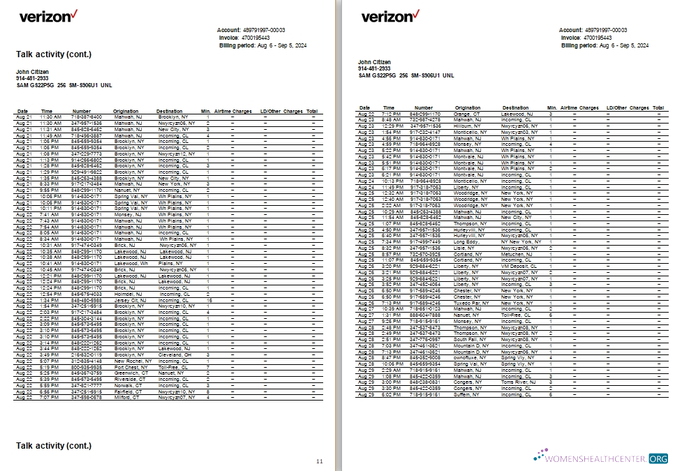 download download USA New Jersey Verizon utility 11 12 scr